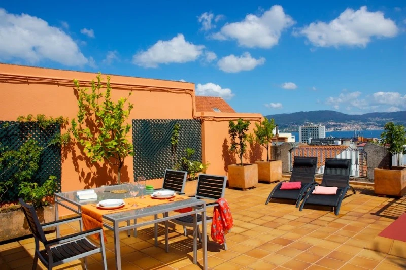 El Ático de Vigo - Penthouse with Private Terrace in Central Vigo