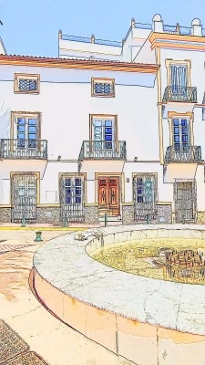 El Palacete de Cuevas del Almanzora & The Happy Herbivore Restaurant