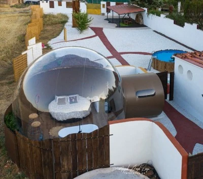 Hotel Burbuja Antisaturno / Glamping Alto Tajo